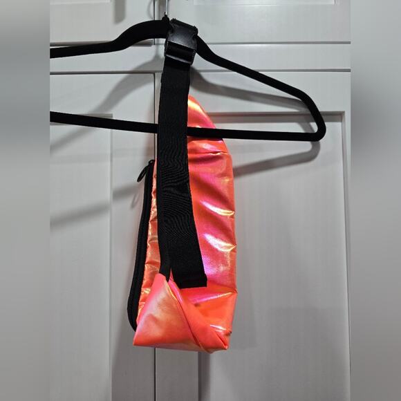 NWOT FP Movement by Free People Iridescent Orange Waist Bag - Picture 9 of 9